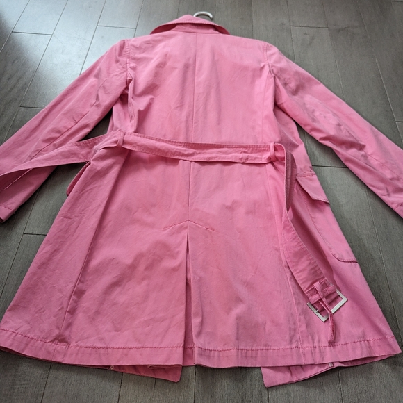 Weekend Max Mara pink trench coat jacket size 6 - Picture 14 of 14